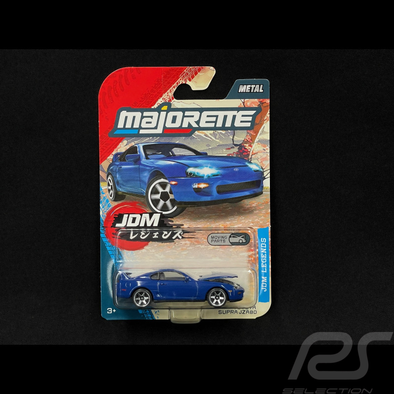 Toyota Supra JZA80 MK4 JDM Legends Blau 1/64 Majorette 8502100000