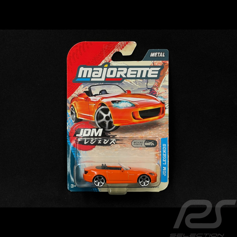 Honda S2000 JDM Legends Orange 1/64 Majorette 8502100000