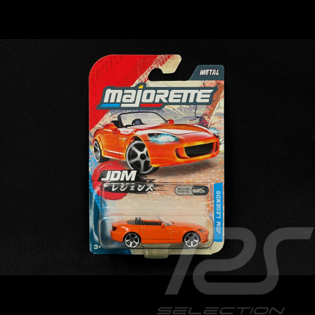 Honda S2000 JDM Legends Orange 1/64 Majorette 8502100000