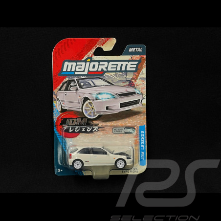 Honda Civic Type R EK9 JDM Legends Weiß 1/64 Majorette 8502100000
