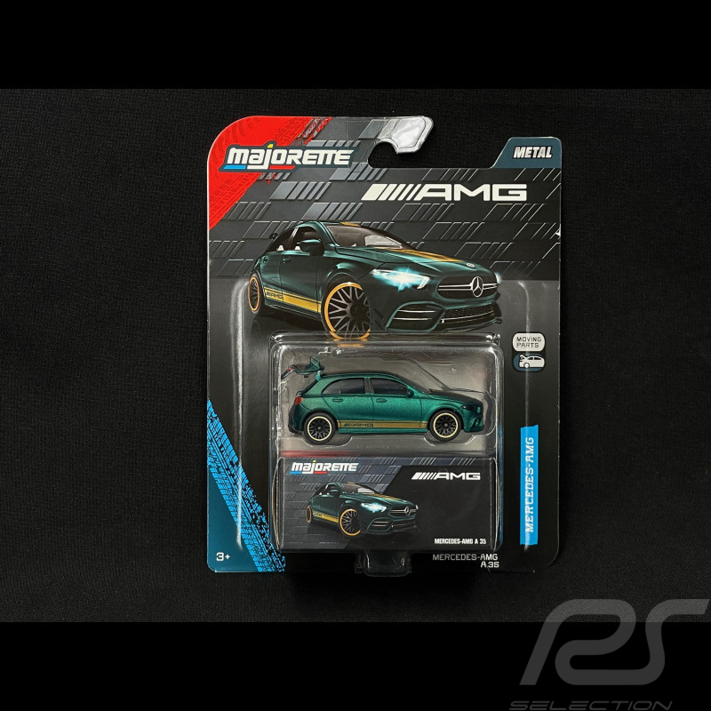 Mercedes-AMG A35 Grün / Gold 1/64 Majorette 8502101000