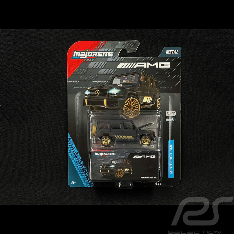 Mercedes-AMG G63 Noir Mat / Or 1/64 Majorette 8502101000