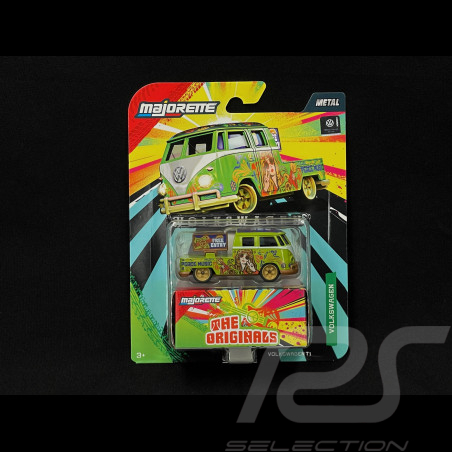 Volkswagen Combi Transporter T1 Bus The Originals Green 1/59 Majorette 8504101000