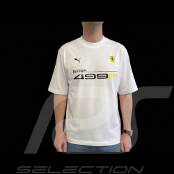 T-shirt Ferrari 499P Hypercar Puma Blanc 637928-04 - mixte