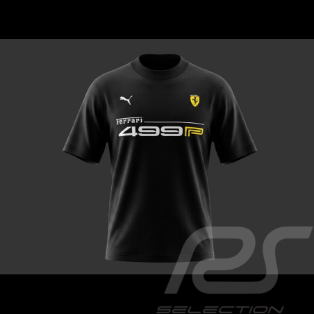 Ferrari T-shirt 499P Hypercar Puma Black 637928-01 - unisex
