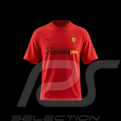 T-shirt Ferrari 499P Hypercar Puma Rouge 637928-02 - mixte