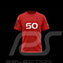 T-shirt Ferrari 499P n° 50 Hypercar Puma Rouge / Blanc 637929-02 - mixte