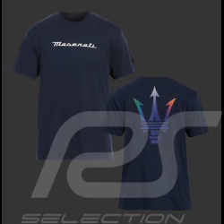 Maserati T-Shirt North Sails Trident Logo Marineblau - Unisex