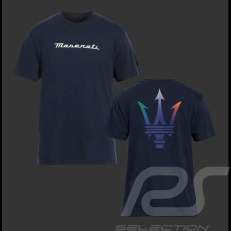 Maserati T-Shirt North Sails Trident Logo Marineblau - Unisex