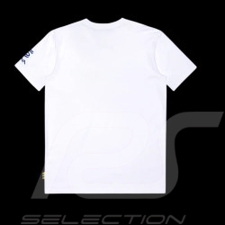 Ayrton Senna T-shirt F1 n° 12 White ASLE01015-WHT - unisex