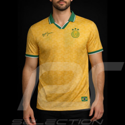 Ayrton Senna T-Shirt F1 1994 Gelb ASLE06001-YLW - unisex