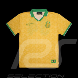 Ayrton Senna T-shirt F1 1994 Yellow ASLE06001-YLW - unisex