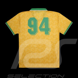 T-shirt Ayrton Senna F1 1994 Jaune ASLE06001-YLW - mixte