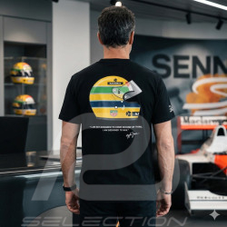 Tag Heuer x Ayrton Senna T-Shirt F1 Schwarz ASTH01005-BLK - unisex