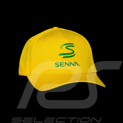 Casquette Ayrton Senna F1 Jaune ASLE10901-YLW - mixte