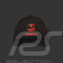 Ayrton Senna Hat F1 Black ASLE10901-BLK - unisex