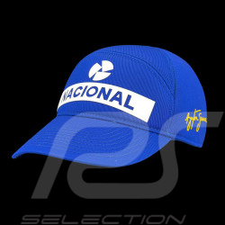Ayrton Senna Hat F1 National Blue ASLE10904-BLU - unisex