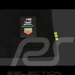 Tag Heuer x Ayrton Senna T-Shirt F1 Schwarz ASTH01005-BLK - unisex