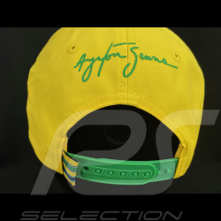 Ayrton Senna Hat F1 Yellow ASLE10901-YLW - unisex
