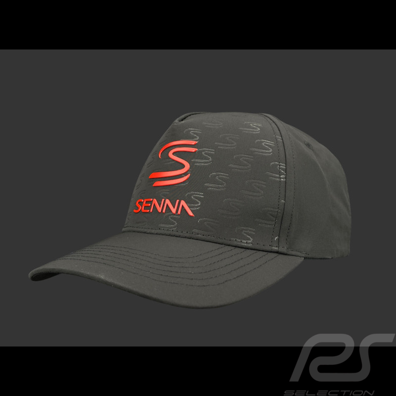 Ayrton Senna Hat F1 Black ASLE10901-BLK - unisex