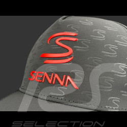Ayrton Senna Hat F1 Black ASLE10901-BLK - unisex