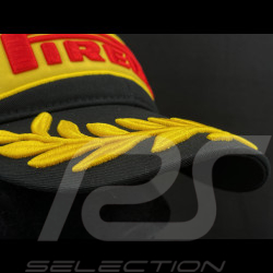 Casquette Pirelli F1 Podium 2026 Brodé Noir 0101 - mixte