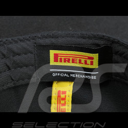 Pirelli Cap F1 Podium Bestickte Scwharz 0101 - unisex