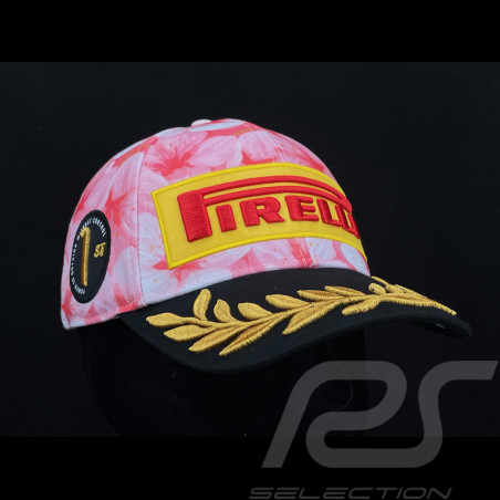 Casquette Pirelli F1 Podium GP Japon 2026 Brodé Noir / Rouge 0114 - mixte
