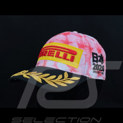 Casquette Pirelli F1 Podium GP Japon 2026 Brodé Noir / Rouge 0114 - mixte