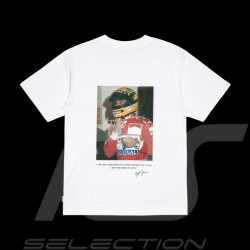 Tag Heuer x Ayrton Senna T-Shirt F1 Weiß ASTH01004-WHT - unisex