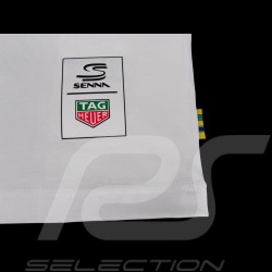 Tag Heuer x Ayrton Senna T-shirt F1 White ASTH01004-WHT - unisex