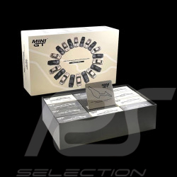 Set of 20 Mercedes-Benz 190E Evo1 Nürburgring Race of Champions 1984 1/64 Mini GT MGTS0016