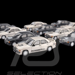 Set of 20 Mercedes-Benz 190E Evo1 Nürburgring Race of Champions 1984 1/64 Mini GT MGTS0016