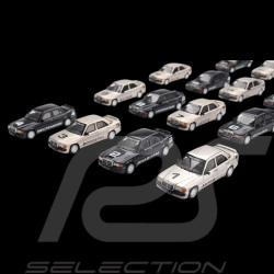 Set von 20 Mercedes-Benz 190E Evo1 Nürburgring Race of Champions 1984 1/64 Mini GT MGTS0016