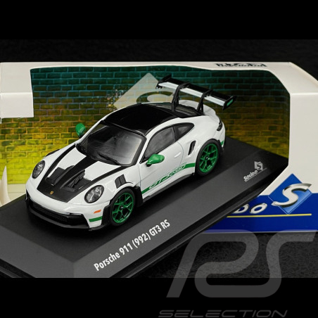 Porsche 911 GT3 RS Type 992 2023 Tribute To 1972 Carrera RS Weissach Package White / Green Stripes 1/43 Solido S4314801