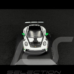 Porsche 911 GT3 RS Type 992 2023 Tribute To 1972 Carrera RS Pack Weissach Blanc / Bandes Vertes 1/43 Solido S4314801