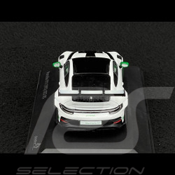 Porsche 911 GT3 RS Type 992 2023 Tribute To 1972 Carrera RS Pack Weissach Blanc / Bandes Vertes 1/43 Solido S4314801