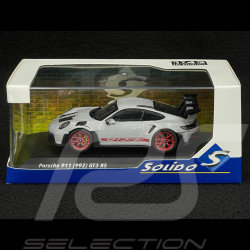 Porsche 911 GT3 RS Typ 992 2023 Eisgrau Metallic / Pyrorot 1/43 Solido S4314802