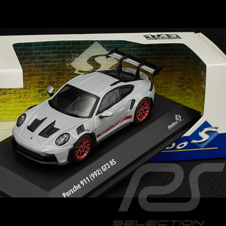 Porsche 911 GT3 RS Typ 992 2023 Eisgrau Metallic / Pyrorot 1/43 Solido S4314802