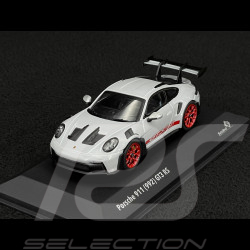 Porsche 911 GT3 RS Type 992 2023 Gris Glacé Métallisé / Rouge Pyro 1/43 Solido S4314802