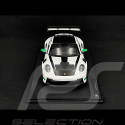 Porsche 911 GT3 RS Type 992 2024 Tribute To 1972 Carrera RS Weissach Package White / Green Stripes 1/18 Solido S1812107
