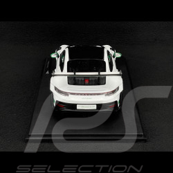 Porsche 911 GT3 RS Type 992 2024 Tribute To 1972 Carrera RS Pack Weissach Blanc / Bandes Vertes 1/18 Solido S1812107