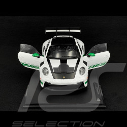 Porsche 911 GT3 RS Typ 992 2024 Tribute To 1972 Carrera RS Weissach Package Weiß / Grüne Streifen 1/18 Solido S1812107