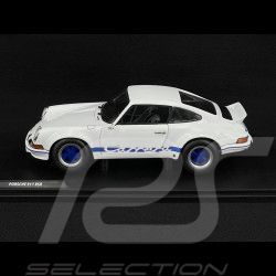Porsche 911 RSR 2.8 1973 Weiß / Blaue Streifen 1/18 Solido S1801119