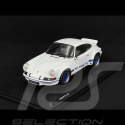 Porsche 911 RSR 2.8 1973 White / Blue Stripes 1/18 Solido S1801119