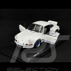 Porsche 911 RSR 2.8 1973 Weiß / Blaue Streifen 1/18 Solido S1801119