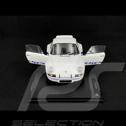 Porsche 911 RSR 2.8 1973 White / Blue Stripes 1/18 Solido S1801119