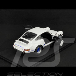 Porsche 911 RSR 2.8 1973 Blanc / Bandes Bleues 1/18 Solido S1801119