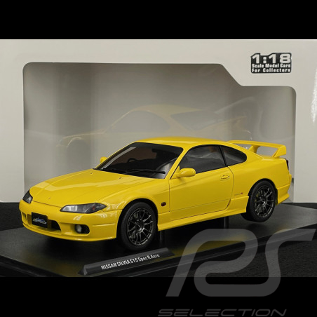 Nissan Silvia S15 Spec-R Aero 1999 Lightning Yellow 1/18 Solido S1812206