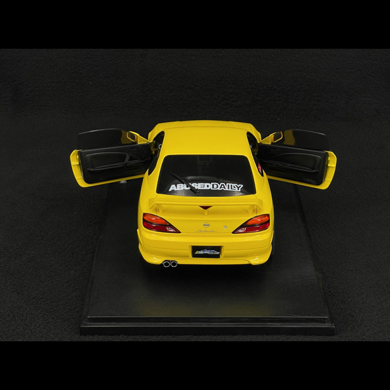 Nissan Silvia S15 Spec-R Aero 1999 Lightning Yellow 1/18 Solido